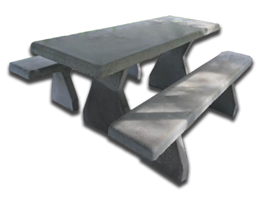 Allegiant Precast Concrete Picnic Table Image